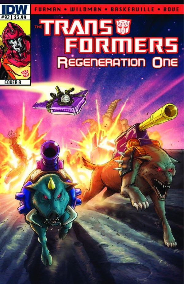  Simon Furman's Transformers ReGeneration One #92 Comic Book Script WRap