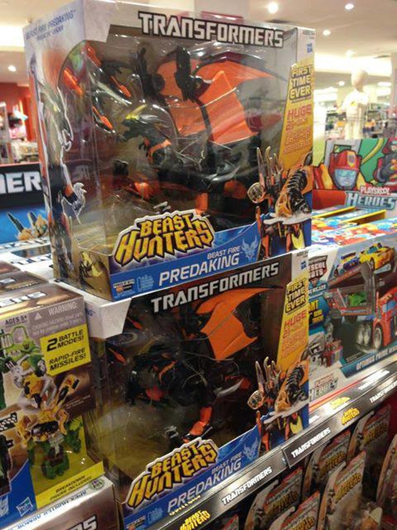 Ultimate Beast Fire Predaking  Transformers Prime Beast Hunters