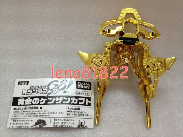  In Hand Images Transformers Go G 01 Kenzan G 02 Jinbu G 03 Ganoh Golden Armor Japan Exclusive  (1 of 11)