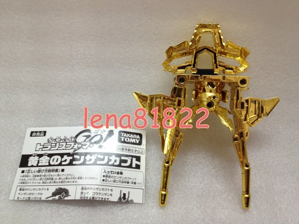  In Hand Images Transformers Go G 01 Kenzan G 02 Jinbu G 03 Ganoh Golden Armor Japan Exclusive  (2 of 11)