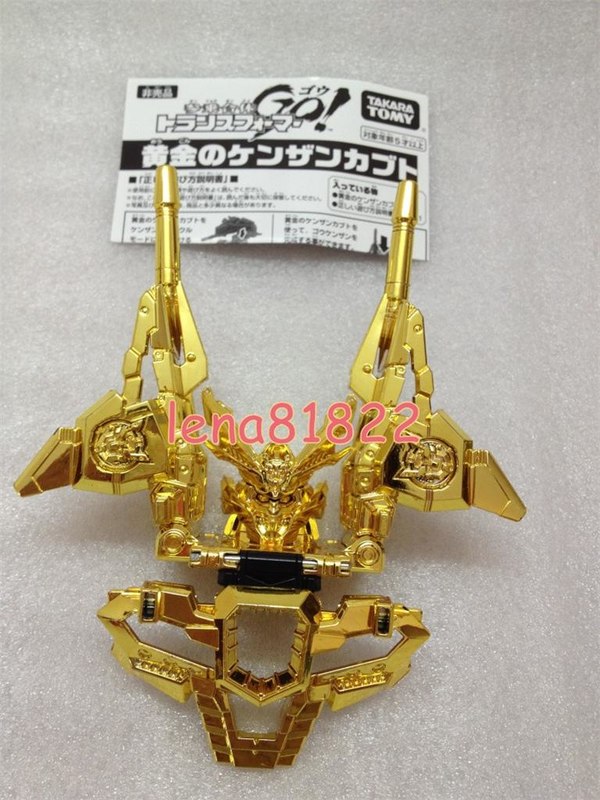  In Hand Images Transformers Go G 01 Kenzan G 02 Jinbu G 03 Ganoh Golden Armor Japan Exclusive  (7 of 11)