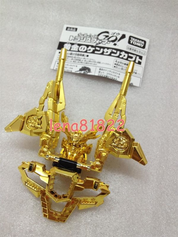  In Hand Images Transformers Go G 01 Kenzan G 02 Jinbu G 03 Ganoh Golden Armor Japan Exclusive  (8 of 11)