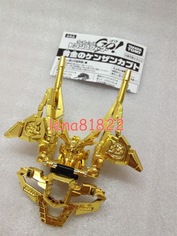  In Hand Images Transformers Go G 01 Kenzan G 02 Jinbu G 03 Ganoh Golden Armor Japan Exclusive  (9 of 11)