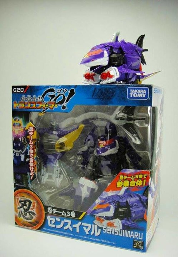 Transformers Go! Ninja Team Member G20 Sensumaru Images Show Figure And Box Image 1 (1 of 2)