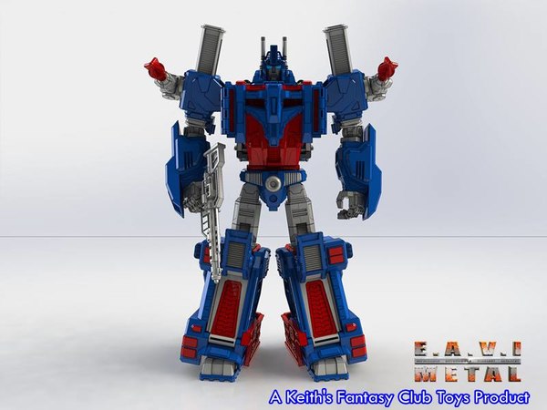 KFC Eavy Metal New Leader Concept Images Images Reveal NOT MP Ultra Magnus Figure  (1 of 2)