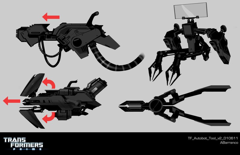 transformers prime dreadwing gun