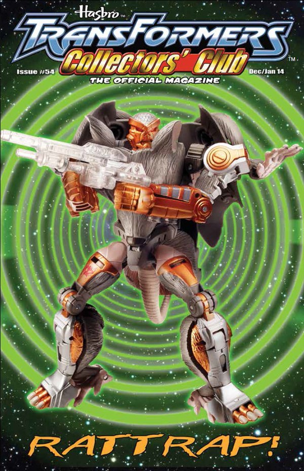 Transformers Collectors Club Magazine Issue #54 Reveal Tankor and Crosscut Figures