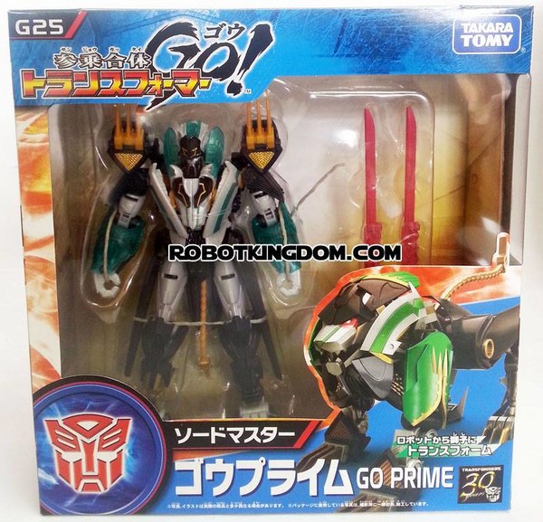 Takara Tomy Transformers Go! G 25 Go Prime Black Version In Box Images  (1 of 4)