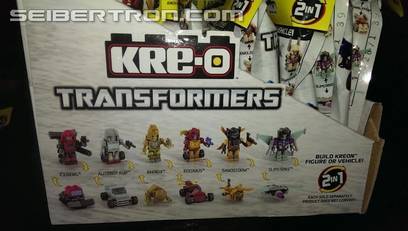 Kre-O Transformers 2013 Series 4 Mini Figures Micro Changers Rhinox 