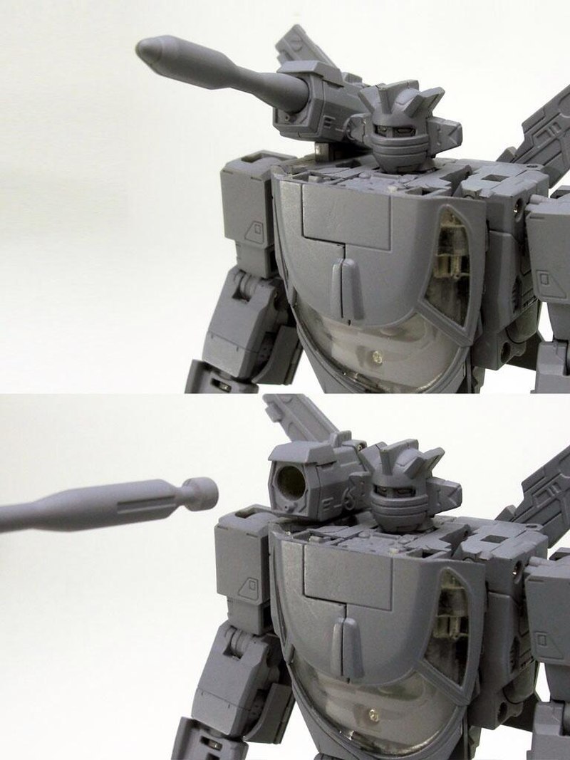 Military Mecha Shoulder Guns