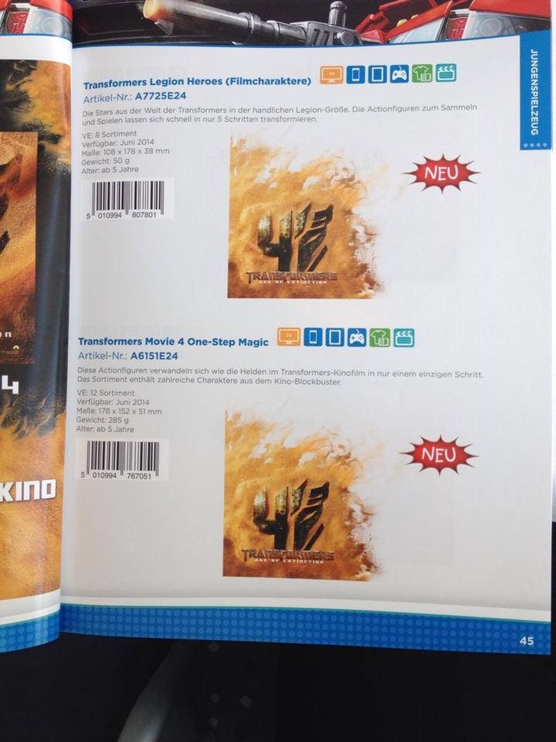 Transformers 4 Age Of Extinction New Products Reveals From 14 Nuremberg Toy Fair