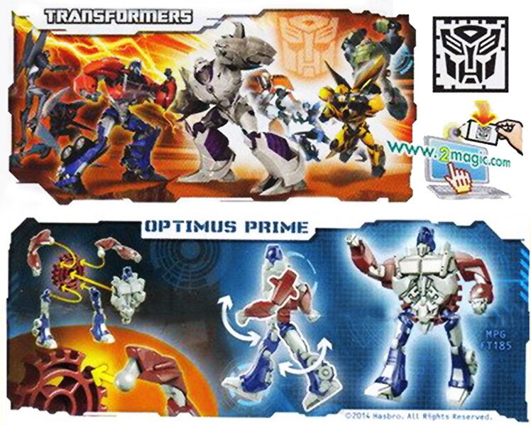 Transformers 4 Age Of Extinction  Prime   Kinder Surprise Candy Toys Figures Image  (8 of 8)
