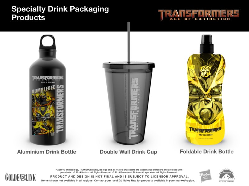 Transformers 4: Age of Extinction - Transformers Movie Heroes 18 oz. Tritan Water  Bottle, Travel Cups and Lunchbox