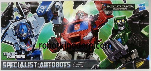 Transformers Henkei Autobot Specialists Mirage, Hound, Ironhide New Out Of Box Image  (1 of 23)