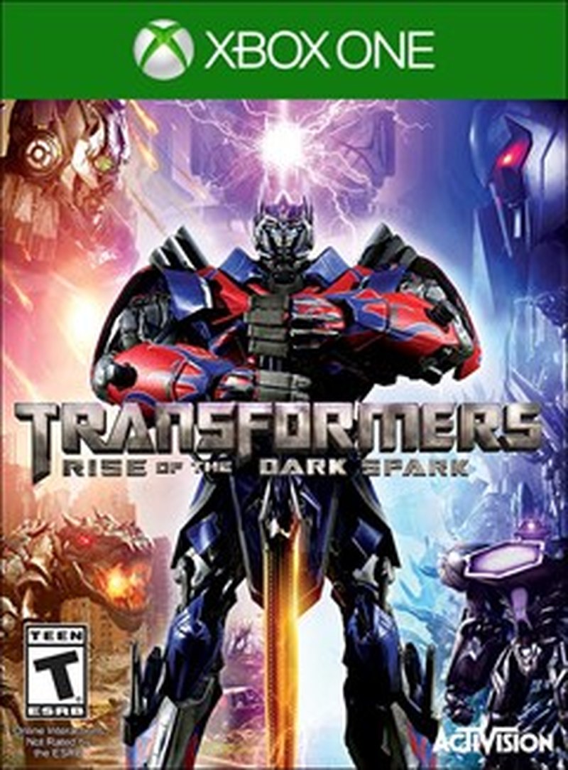 Transformers: Rise of the Dark Spark Cover Art: Nintendo 3DS, PlayStation  4, Wii U, Xbox 360, Xbox One, More