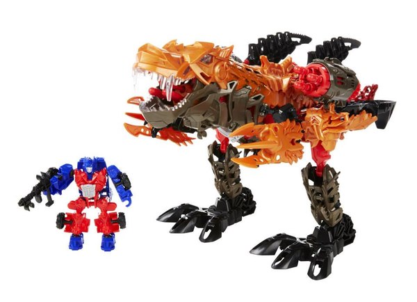 Official Construct Bots Age Of Extinction Dinofire Grimlock And Optimus Prime Transformers Age Of Extinction Images  (4 of 7)