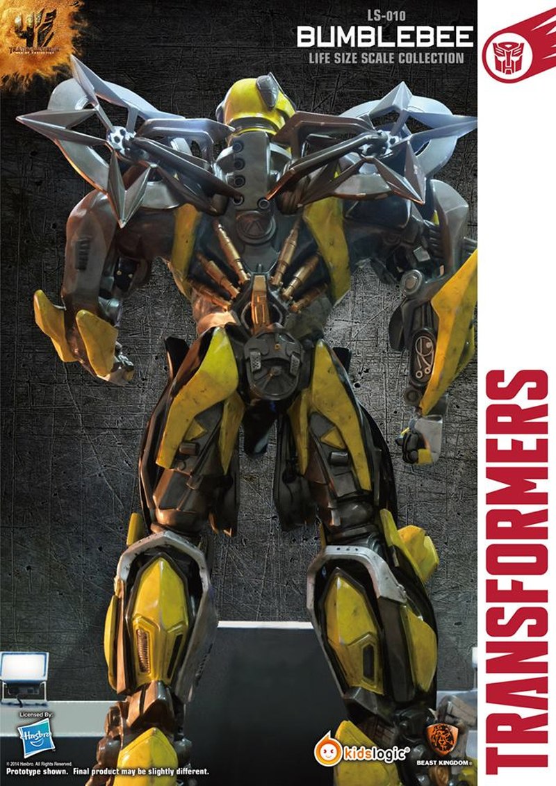 Transformers 4: Kids Logic Life Size Collection Bumblebee Also