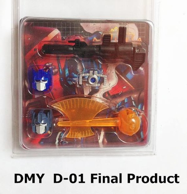 DMY Studios D-01 Upgrade Kit for Ultimate Battle/Special Edition Optimus Prime- Final Packaged Product Image