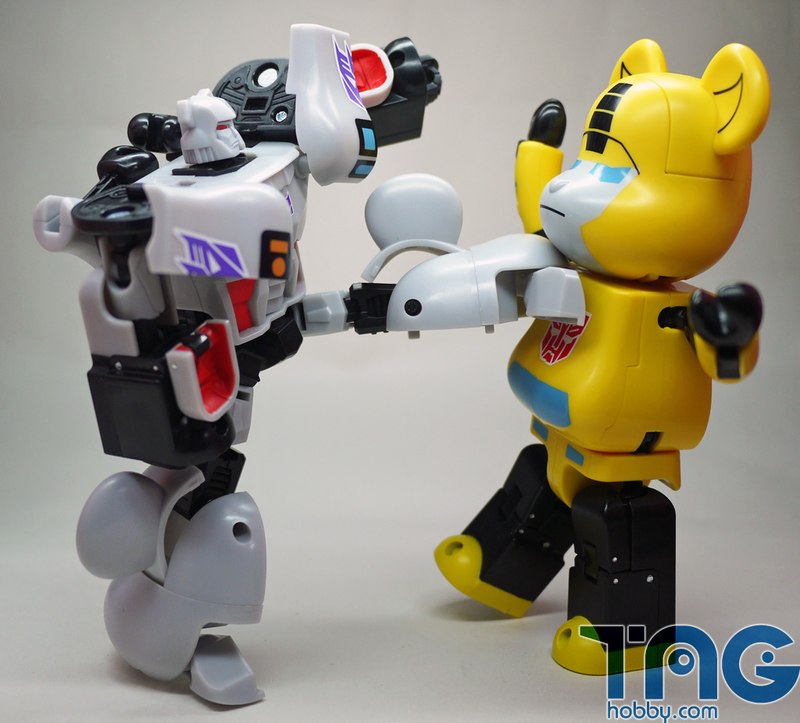 MEDICOM x TAKARA TOMY Transformers Be@rbrick Bearbrick 200% NEMESIS PRIME figure 