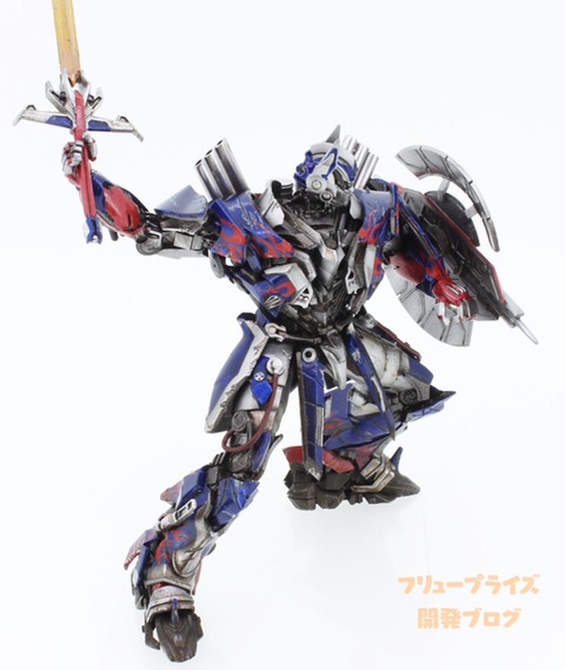 Transformers ReAction figure Fallen Leader Optimus Prime dead Wave