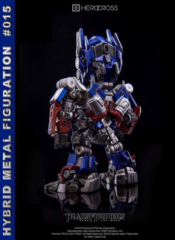 New TRANSFORMERS Optimus Prime Hybrid Metal Figuration HERO CROSS #015 #021 