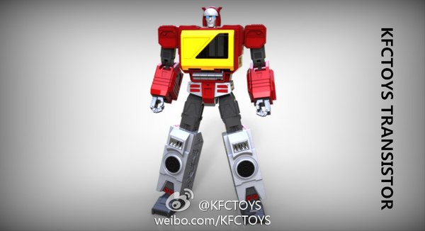 Keith's Fantasy Club Transistor MP Class Not Blaster Figure and Cassette Bot Images Revealed