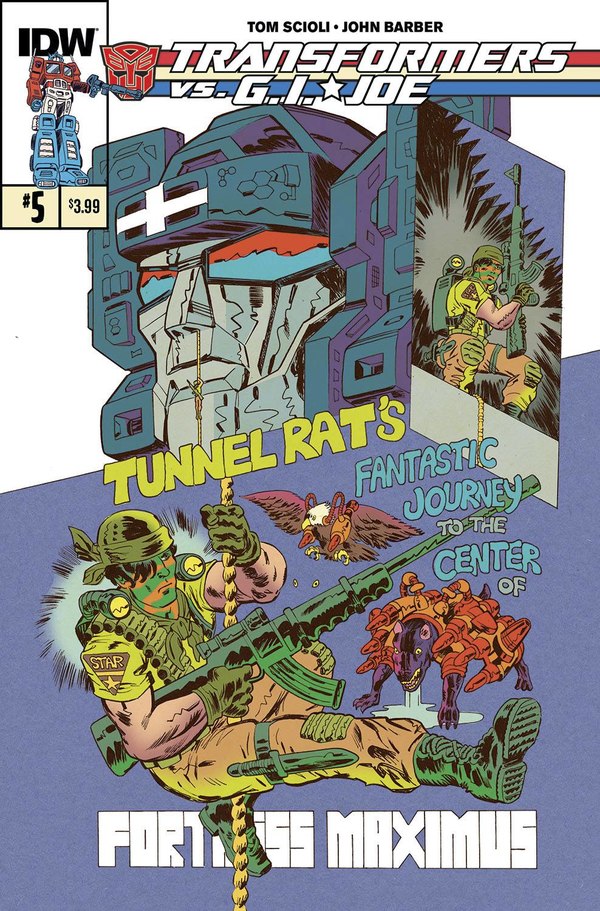 Interview: Transformers Vs. GI Joe's Tom Scioli