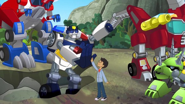New Transformers Rescue Bots Optimus Primal  Playskool Heroes Official TV Commercial  