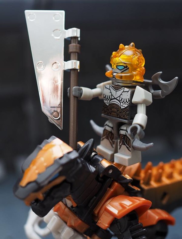 Kre-O Custom Kreon Wave 3 In-Hand Photos - Age of Extinction Dinobots In Knight Gear!