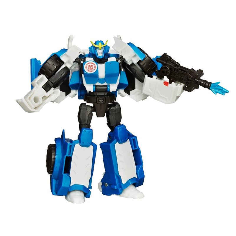 Robots In Disguise 2015 Warrior Class New Stock Photos Bumblebee Drift Strongarm And More