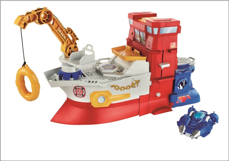 rescue bots boat toy