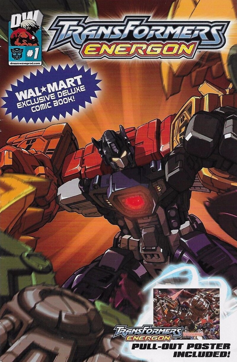 Wal-Mart exclusive Energon Comic!