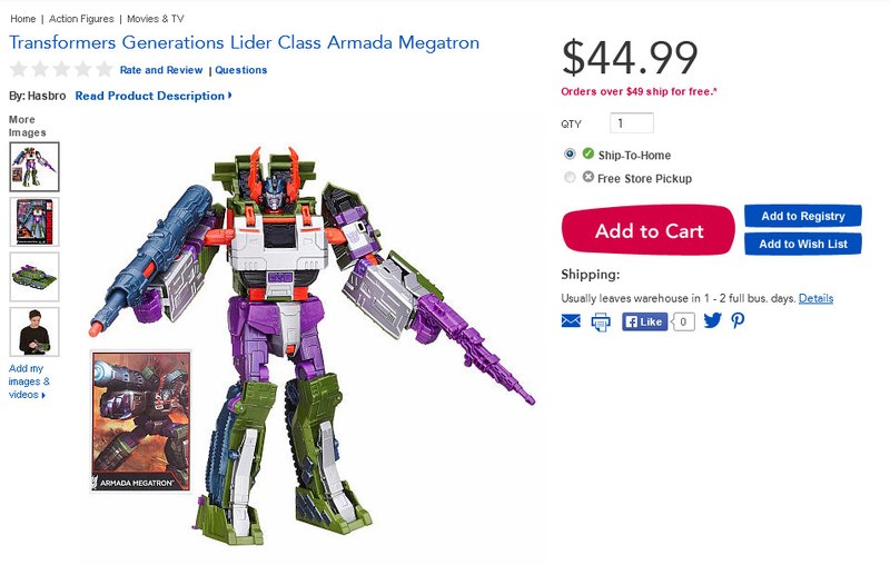 toysrus megatron