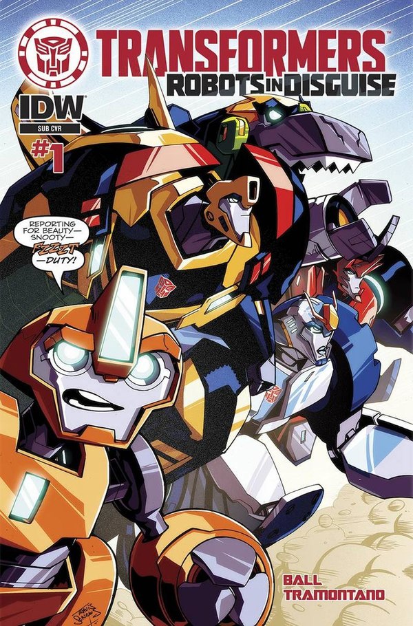 IDW Comics - Robots In Disguise Animated #1 - Three Page iTunes Preview