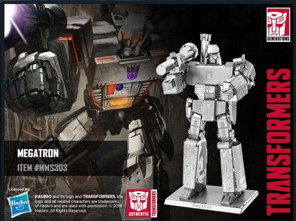 Product Images And Turnarounds Added To Metal Earth Transformers Page