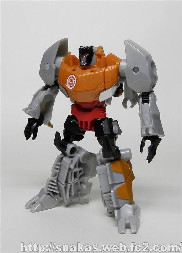 Transformers Robots in Disguise Warrior Class Gold Armor Grimlock Figure 