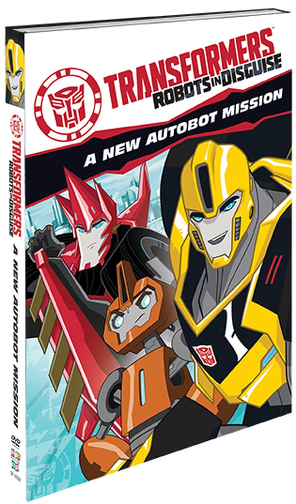 Transformers Robots In Disguise A New Autobot Mission DVD From Shout Fatory - Bonus Material, Cover, More 