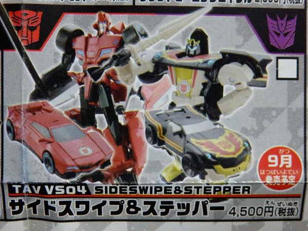 First Look - Transformers Adventure Stepper From TAV VS-04 With Sideswipe