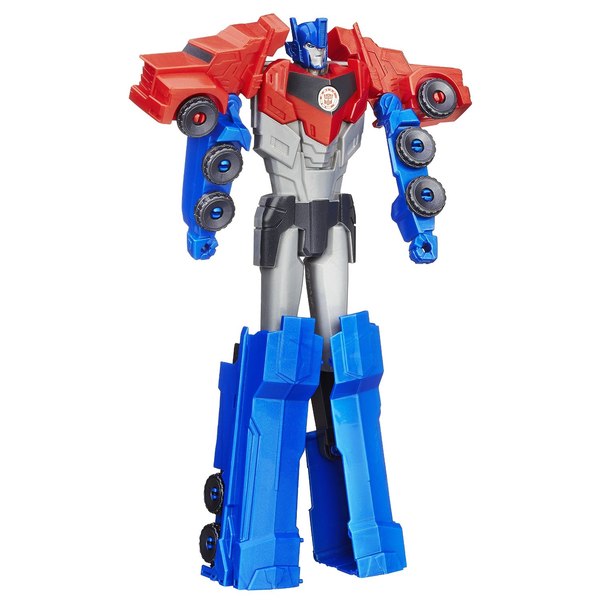 Video Review - Robots In Disguise Titan Changes Optimus Prime