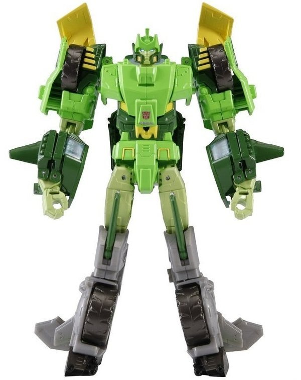 We've got perfectly good Generations Voyager figures of Springer and Sandstorm, but... they're not very G1 at all. With how very retro our current round of Movie figures is, Hasbro deciding on a redo for Titans Return isn't unheard-of.