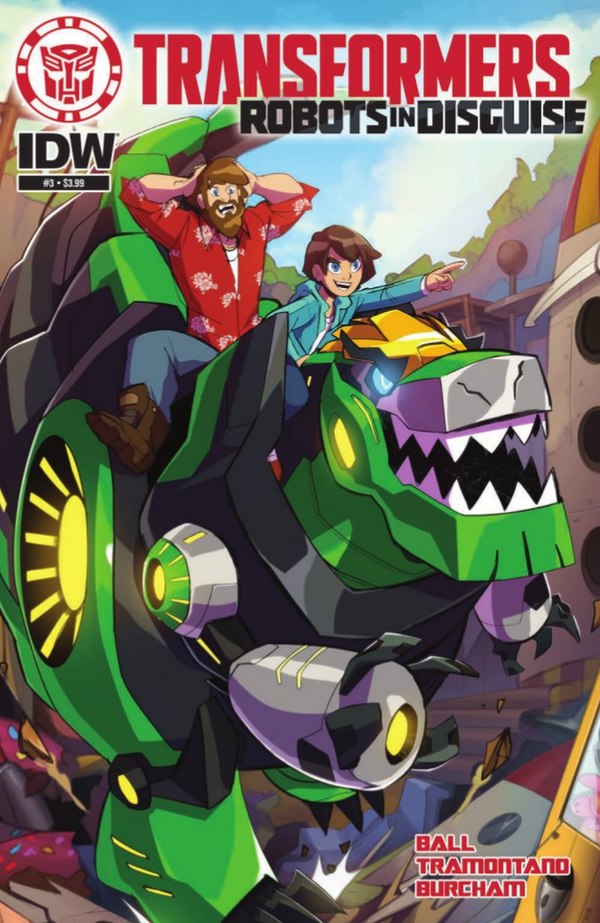 IDW Comics Review - Transformers: Robots In Disguise #3
