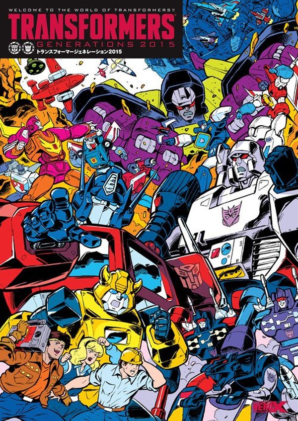 Transformers Generations 2015 Book Announced - Guido Guidi Cover Art!