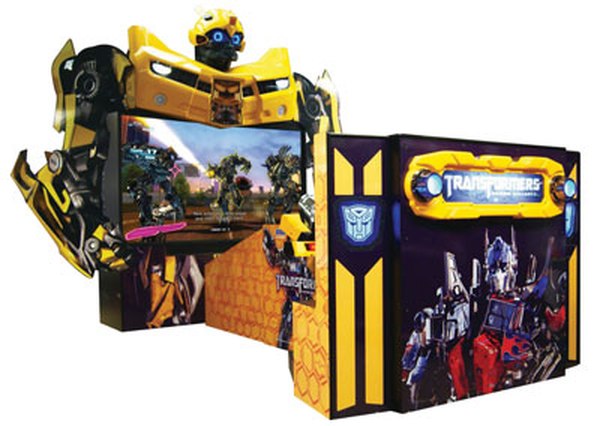 Sega's Transformers Human Alliance Super Deluxe Arcade Cabinet May Be Largest In Current Arcade Market
