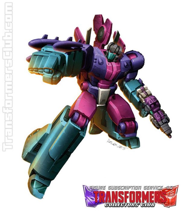Transformers Figure Subscription Service 4 Mayhem Attack Squad Character Art