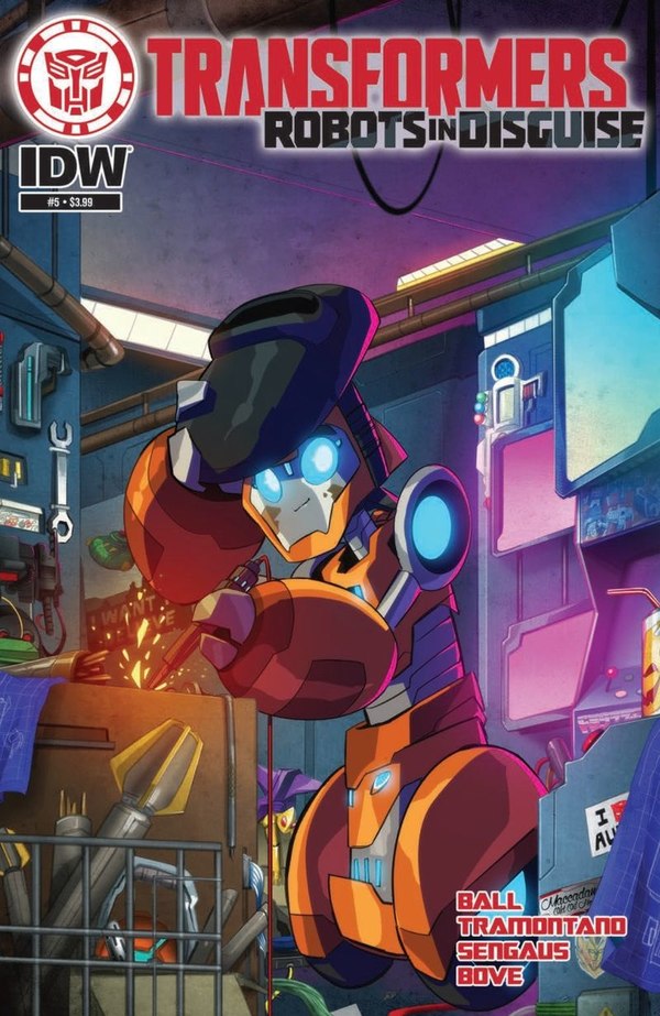 TFormers Comic Review - Transformers: Robots In Disguise Animated #5 (of 6)