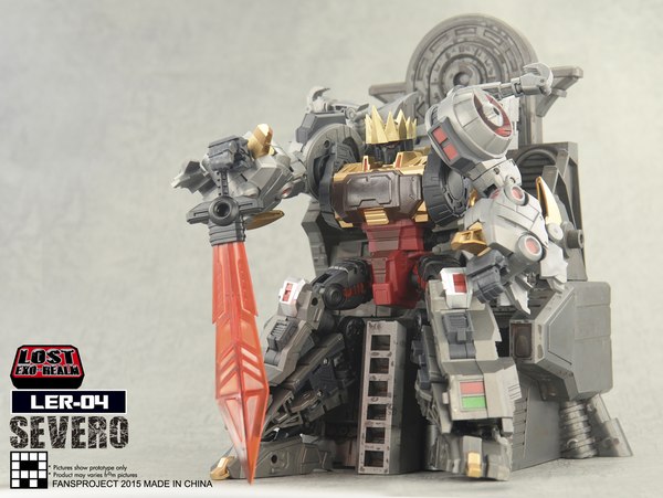 New Fansproject LER-04 Severo and PTEROSAUR Shell Figure Images and Preorders