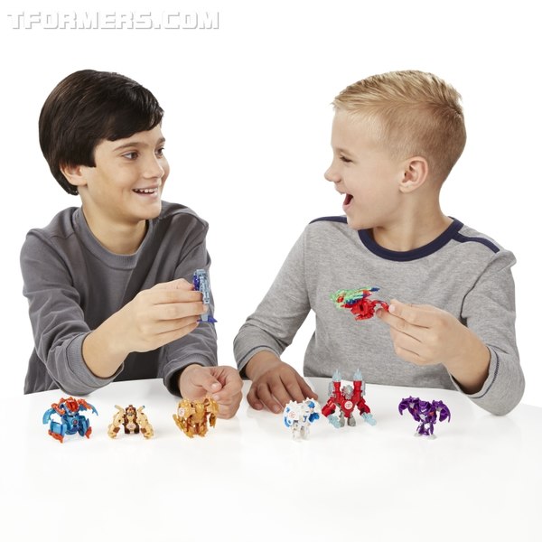 Transformers Robots in Disguise Gigawatt Optimus Prime & Mini-Cons From Nuremberg Toy Fair