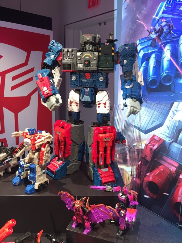 Toy Fair 2016 - RFC's Photos From The Hasbro Booth! Titans Return, Robots In Disguise Fortress Maximus, More!