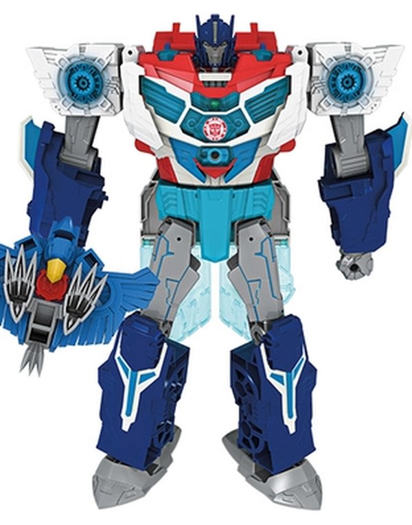 optimus prime power surge toy