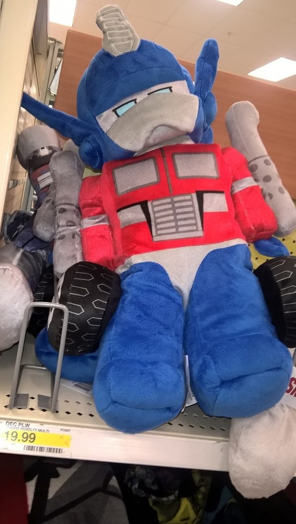 optimus prime soft toy